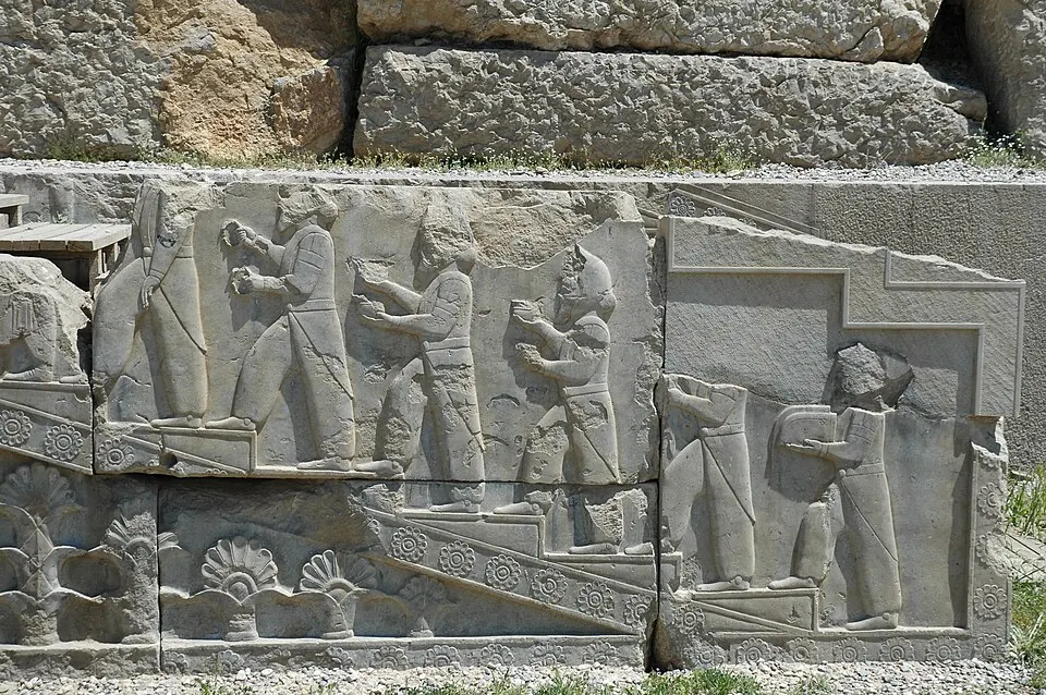 Achaemenid relief at Persepolis